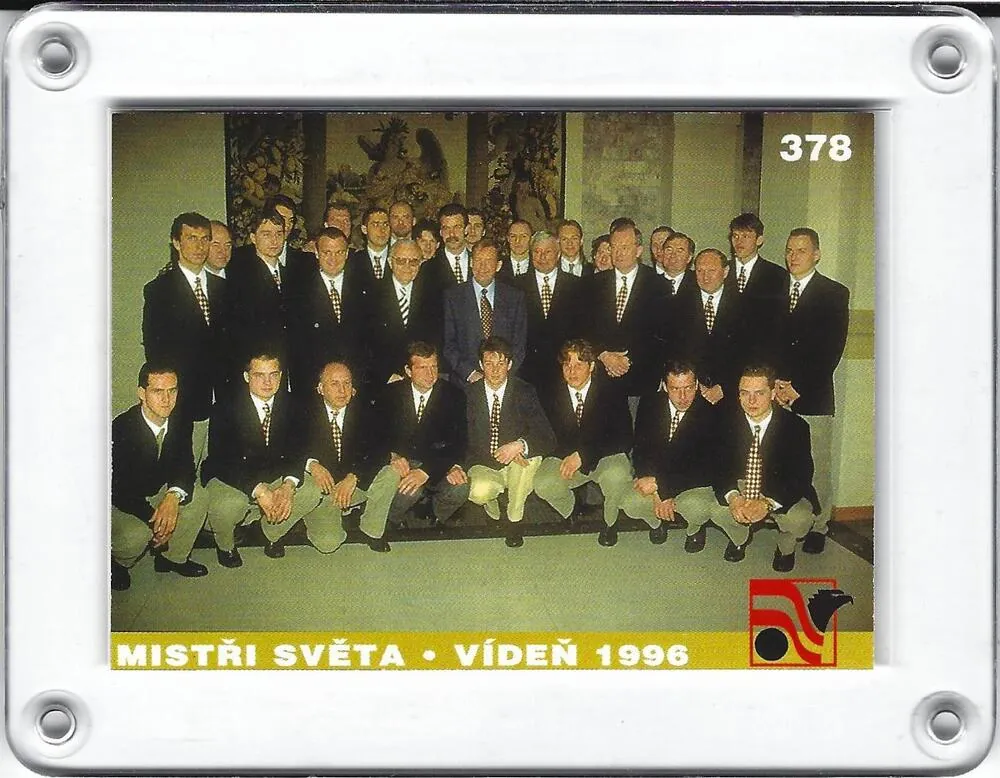 Top Cards - Mistři světa 1996 Vídeň APS 1996-97 č.378