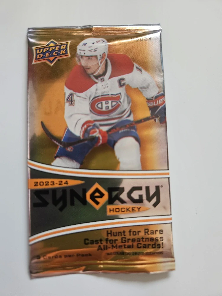 Balíček NHL Upper Deck Synergy 2023-24 Hobby