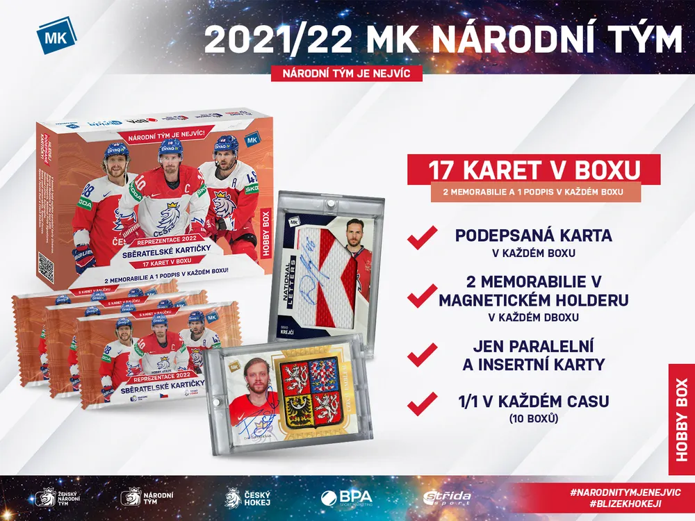 Box České reprezentace 2021-22 - HOBBY