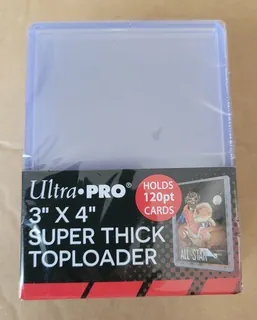 UltraPro Toploader Super Thick 120pt (v balení 10ks)