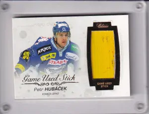 Hubáček Petr OFS 2017-18 Game Used Stick /20 č.GUS-33