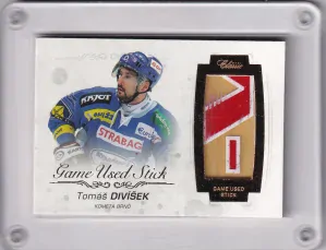 Divíšek Tomáš OFS 2017-18 Game Used Stick /20 č.GUS-37