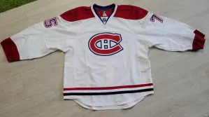 Hal Gill dres Montreal Game-Issued Away Jerseys 2011-12