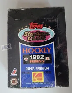 Box NHL Topps Stadium Club 1992 II.série