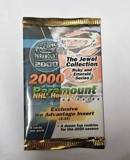Balíček NHL Pacific Paramount Jewel Collection Hockey 2000