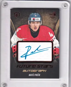 Prčík Matěj LC Expectations 2024 Future Stars Autograph Gold /15 č.FSA-02