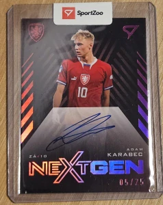 Karabec Adam SportZoo Hrdí lvi 2024 Next Gen AUTO /25 č.NGS-AK