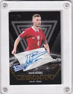 Brabec Jakub SportZoo Hrdí lvi 2024 Legionary AUTO /35 č.LNS-JB
