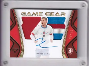 Zima David SportZoo Hrdí lvi 2024 Game Gear AUTO /25 č.GGS-DZ