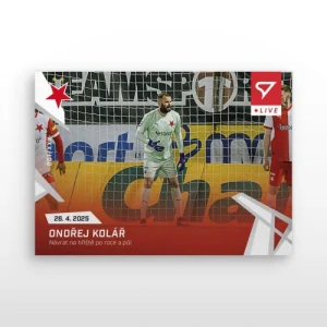 Ondřej Kolář SportZoo Chance 2024-25 Live xx/ č.L-054