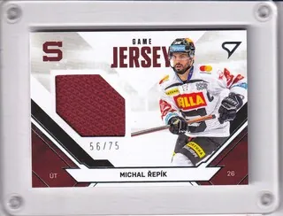 Řepík Michal SportZoo ELH 2021-22 Game Jersey /75 č.JS-MR