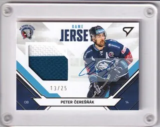 Čerešňák Peter SportZoo ELH 2021-22 Game Jersey /25 Signature č.JS-PC