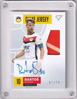 Bartoš Richard SportZoo Fortuna Liga 2021-22 Game Jersey Auto /70 č.GJ-RB