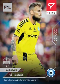 Vít Beneš SportZoo 2022-23 LIVE /45 č.71