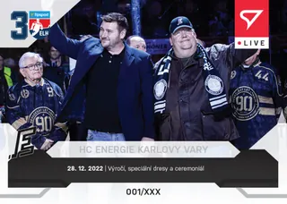 K.Vary Skuhravý  SportZoo Tipsport ELH  2022-23 Live /43 č.L057
