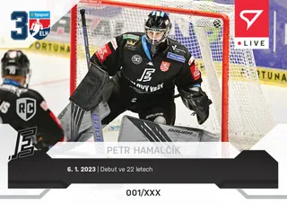 Petr Hamalčík SportZoo Tipsport ELH  2022-23 Live /39 č.L064