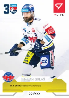 Milan Gulaš SportZoo Tipsport ELH  2022-23 Live /34 č.L068