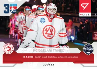 HC Oceláři Třinec SportZoo Tipsport ELH  2022-23 Live /70 č.L070