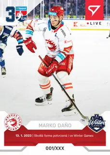 Marko Daňo SportZoo Tipsport ELH  2022-23 Live /50 č.L071