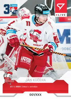 Jan Kučera SportZoo Tipsport ELH  2022-23 Live /33 č.L082