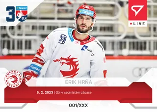Erik Hrňa SportZoo Tipsport ELH  2022-23 Live /40 č.L088