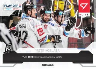 Petr Koblasa SportZoo Tipsport ELH  2022-23 Live /35 č.L103
