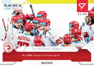HC Oceláři Třinec SportZoo Tipsport ELH  2022-23 Live /28 č.L104