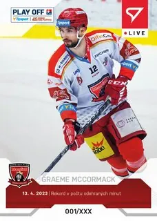 Graeme McCormack SportZoo Tipsport ELH  2022-23 Live /46 č.L116