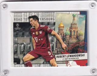 Lewandowski Robert Topps UCL 2021-22 Road to St.Petersburg č.RSP12