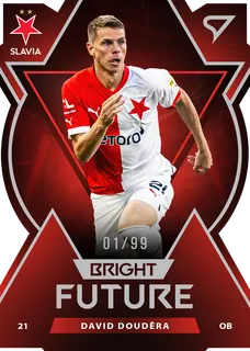 Douděra David SportZoo Fortuna liga  2022-23 I.série Bright Future /99 č.BFS-DD