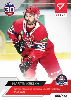Martin Kriška SportZoo Tipos 2022-23 Live L066
