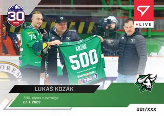 Lukáš Kozák SportZoo Tipos 2022-23 LIVE /38 č.L-063