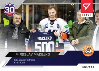 Miroslav Macejko SportZoo Tipos 2022-23 Live /40 L039 