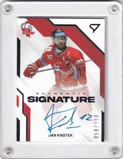 Knotek Jan SportZoo ELH 2022-23 Signature Level 1 č.AS1-JK