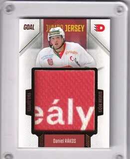 Rákos Daniel Goal Cards 2022-23 Game Jumbo Jersey /77 č.GJJ-16