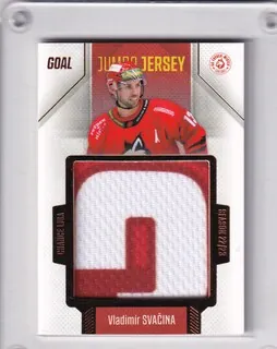 Svačina Vladimír Goal Cards 2022-23 Game Jumbo Jersey /77 č.GJJ-14