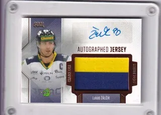 Žálčík Lukáš Goal Cards 2022-23 Game Jersey Autograph /25 č.JA-19