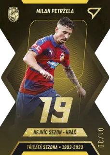 Petržela Milan SportZoo Fortuna liga 2022-23 II.série Třicátá Sezona F:L /30 č.TS-11