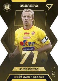 Otepka Rudolf SportZoo Fortuna liga 2022-23 II.série Třicátá Sezona F:L /30 č.TS-21