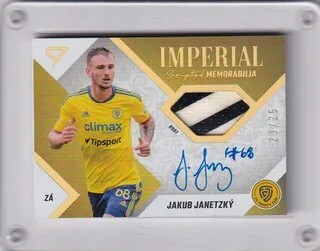 Janetzký Jakub SportZoo Fortuna liga 2022-23 II.série Imperial Scripted Memorabilia /25 č.IM-JA