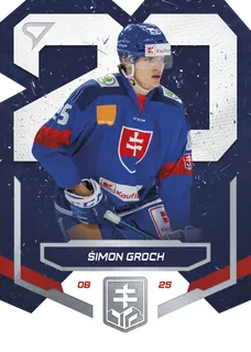 Groch Šimon SportZoo SR Reprezentace 2023 Slovensko 20 č.SD-04