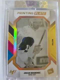 Brabenec Jakub MK Gamers 2023 Printing Plate 1of1 Yellow č.PP-JB