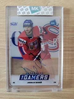 Bednář Jaroslav MK Gamers 2023 Legends autographs Blue /10 č.LA-08b