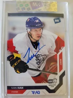 Ivan Ivan MK Gamers 2023 Gamers Stars, Semistars, Goalies - Autographs /10 č.28
