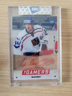 Kraft Milan MK Gamers 2023 Legends autographs Red /20 č.LA-6g