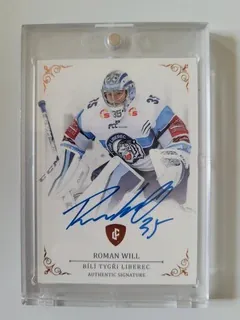 Will Roman LC Rekordy ELH 2023 Authentic Signature /13 č96
