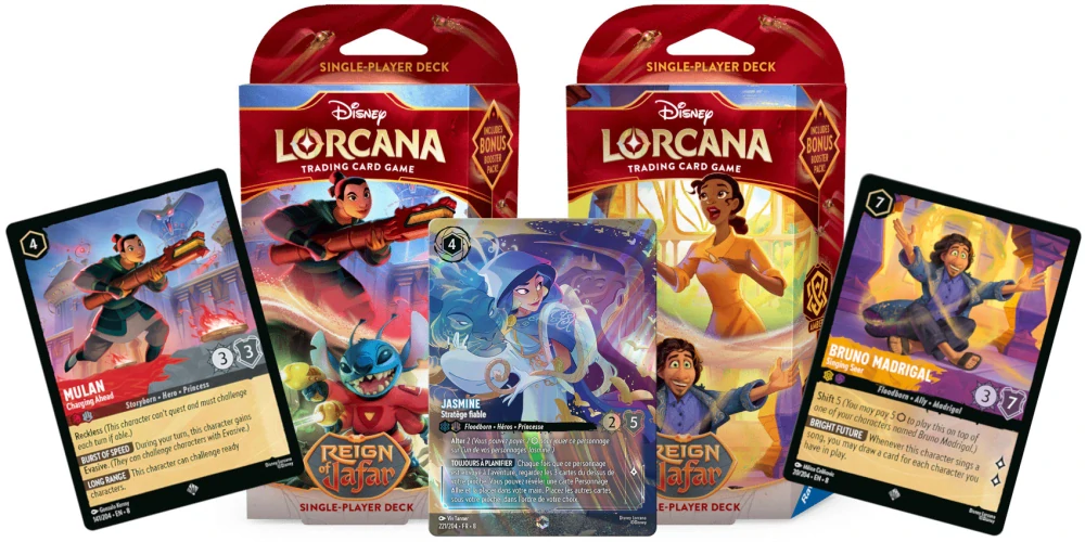 Box Disney Lorcana Reign of Jafar - Starter Deck Display- EN