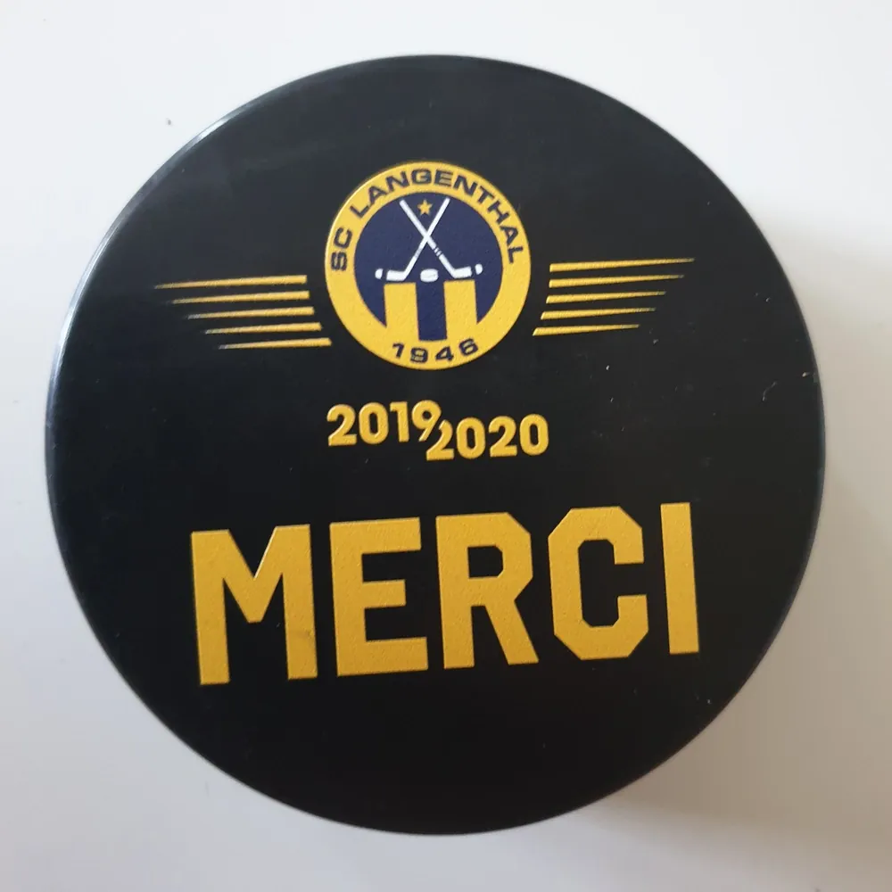 Hokejový puk: SC Langenthal 2019