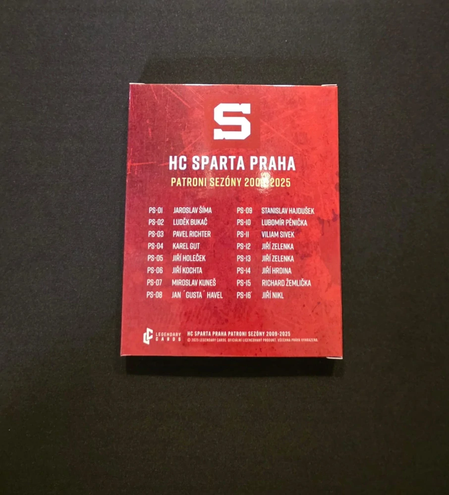 LC Sparta Praha Patroni Sezóny 2009-25