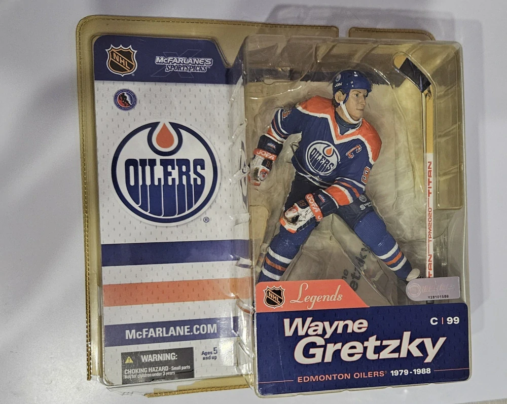 McFarlane figurka Wayne Gretzky Edmonton Legends